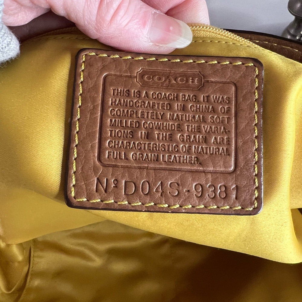 Coach Chelsea Pebbled Leather Tote - Picture 13 of 13